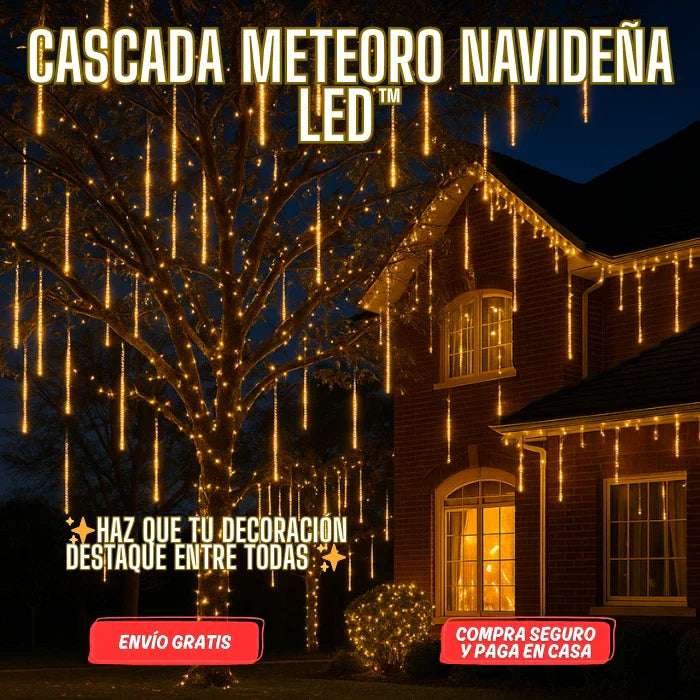 LUZ NAVIDAD METEORITO 3M