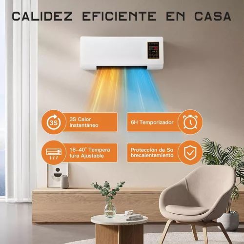 🔥❄️ Aire acondicionado  Se enfria y calienta en 3 segundos