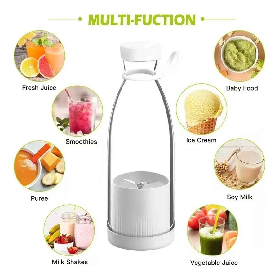 Botella Batidora Juguera Portatil