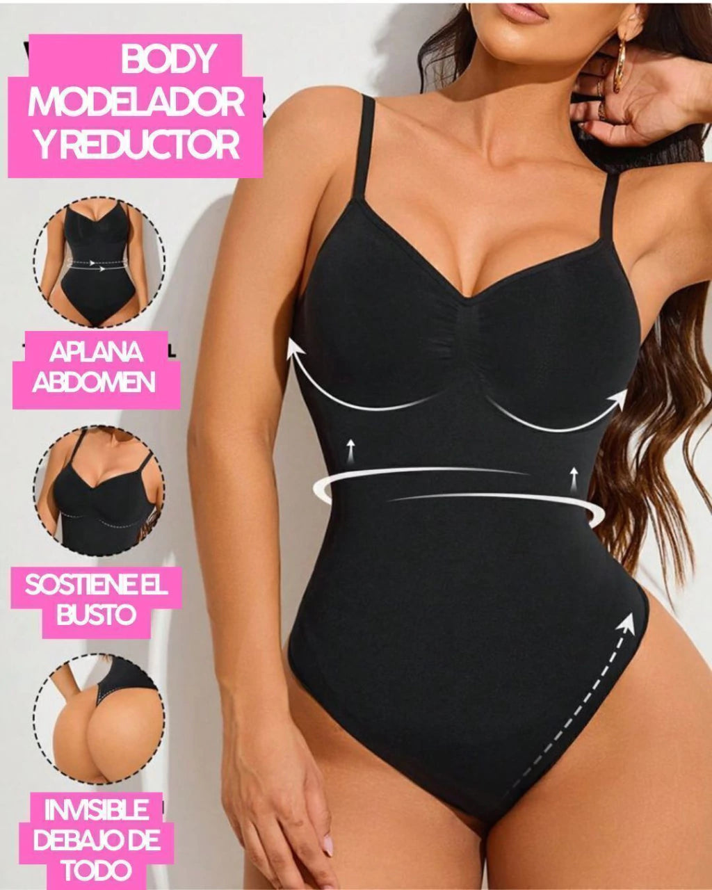 BODY MODELADOR 3 EN 1 / PROMO 2X1